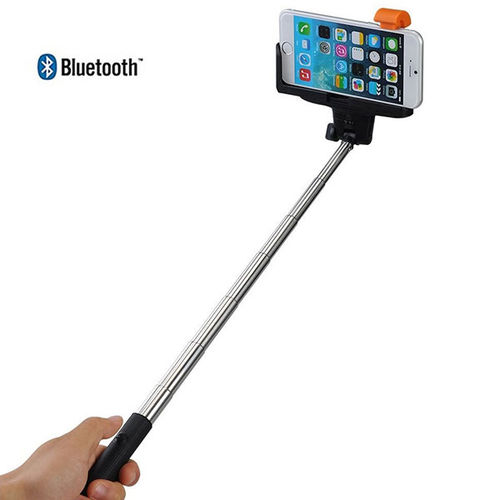 Imagem de Basto para Selfie Retrtil com Controle Bluetooth Embutido para iOS e Andriod - Cores