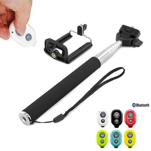 Imagem de Basto para Selfie Retrtil com Controle Remoto Bluetooth