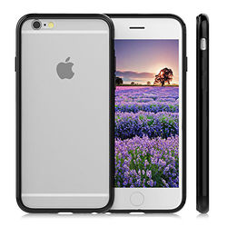 Bumper para iPhone 6 Plus de TPU - Preto