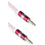 Cabo de udio Estreo P2 X P2 Reforado (3,5mm) 2m - Cores Diversas