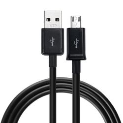 Cabo de dados USB 3.1A para Samsung de 2 metros - Preto | Hrebos