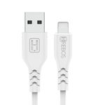 Cabo de Dados USB Lightning 3.0A 1m Colorido Hrebos - HS-58