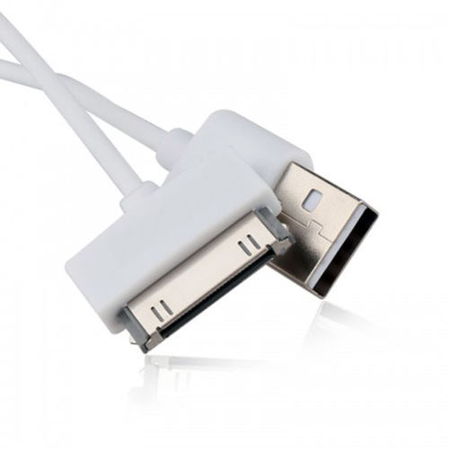 Cabo Para iPhone 4 E 4S USB KinGo - Branco