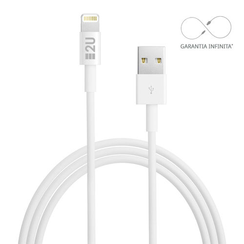 Imagem de Cabo para iPhone e iPad Lightning - ENERGY2U | Branco