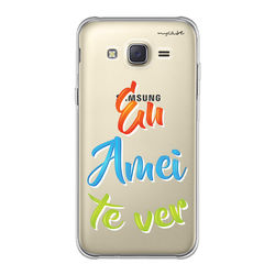 Capa para celular - Amei te ver