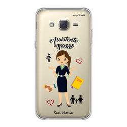 Capa para celular - Assistente Social - mulher