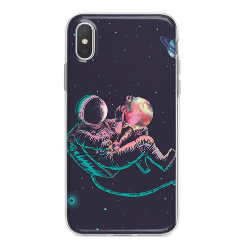 Imagem de Capa para celular - Astronauta em rbita