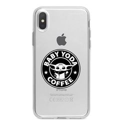 Capa para celular - Baby Yoda - Coffee