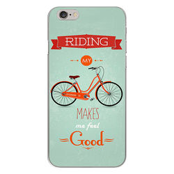 Capa para Celular - Bicicleta | Riding My Bike Makes Me Feel Good