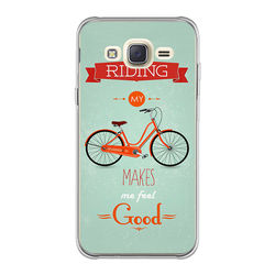 Capa para Celular - Bicicleta | Riding My Bike Makes Me Feel Good