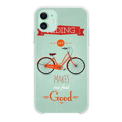 Capa para Celular - Bicicleta | Riding My Bike Makes Me Feel Good