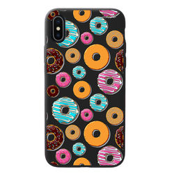 Capa para celular Black Edition - Donuts