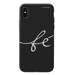 Capa para celular Black Edition - Fé