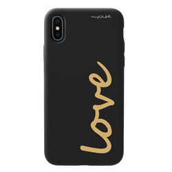 Capa para celular Black Edition - Love Gold