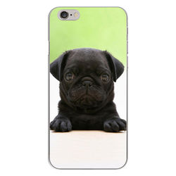 Capa para Celular - Black Pug