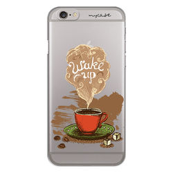 Capa para celular - Café - Wake up