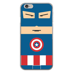 Capa para celular - Capitão América Flat