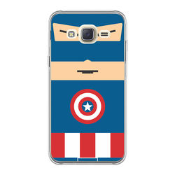 Capa para celular - Capitão América Flat