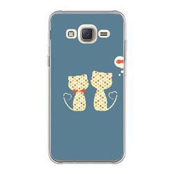 Capa para Celular - Casal de Gatinhos