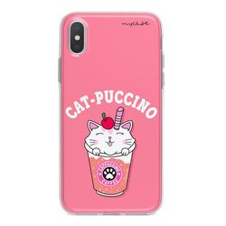 Capa para celular - Cat-Puccino