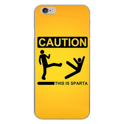 Capa para Celular - Caution This Is Sparta