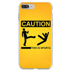 Capa para Celular - Caution This Is Sparta