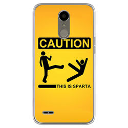Capa para Celular - Caution This Is Sparta