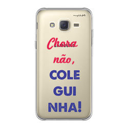 Capa para celular - Chora não, coleguinha