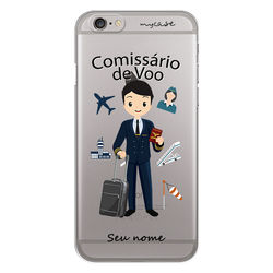 Capa para celular - Comissário de Voo