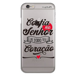 Capa para celular - Confia no Senhor de Todo Seu Coração