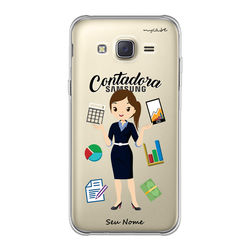Capa para celular - Contadora