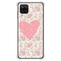 Capa para Celular - Coração Floral