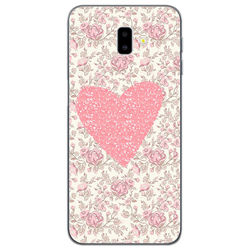 Capa para Celular - Coração Floral