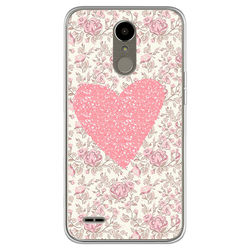 Capa para Celular - Coração Floral