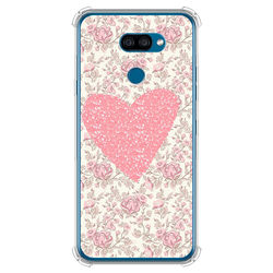 Capa para Celular - Coração Floral