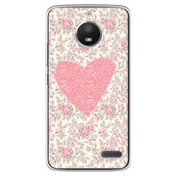 Capa para Celular - Coração Floral