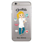 Capa para celular - Dentista - Mulher