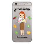 Capa para celular - Economista - Mulher