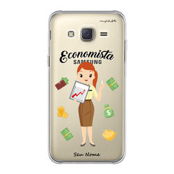 Capa para celular - Economista - Mulher