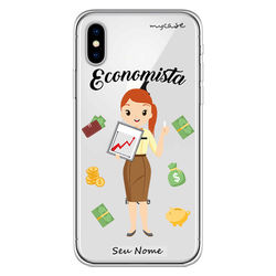 Capa para celular - Economista - Mulher