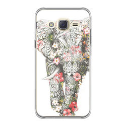 Capa para Celular - Elefante Floral