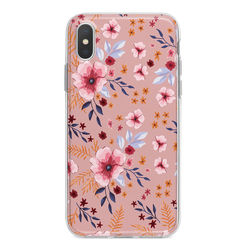 Capa para celular - Floral Rosa