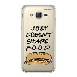 Capa para celular - Friends | Joey Doesnt Share Food