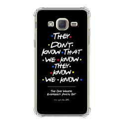 Capa para celular - Friends | They Dont Know That We Know