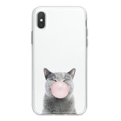 Capa para celular - Gato Chiclete