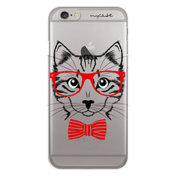 Capa para celular - Gato de gravata