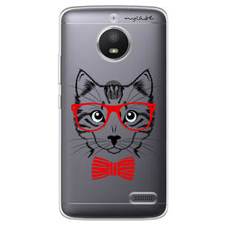 Capa para celular - Gato de gravata