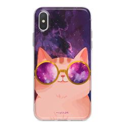 Capa para celular - Gato Universo