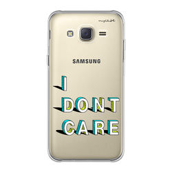 Capa para celular - I Dont Care