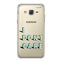 Capa para celular - I Dont Care